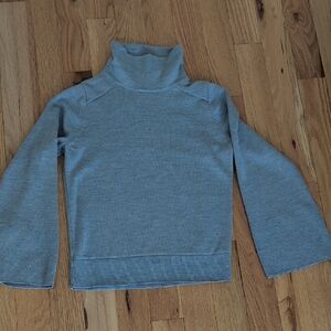 lululemon athletica Light Gray Turtleneck Sweater